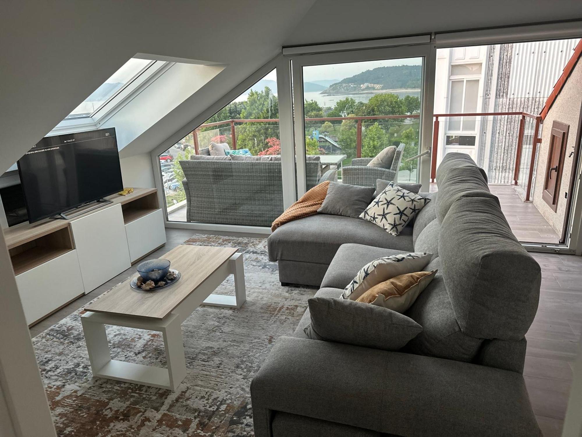 Appartement Atico Mirando O Mar à Porto do Son Extérieur photo
