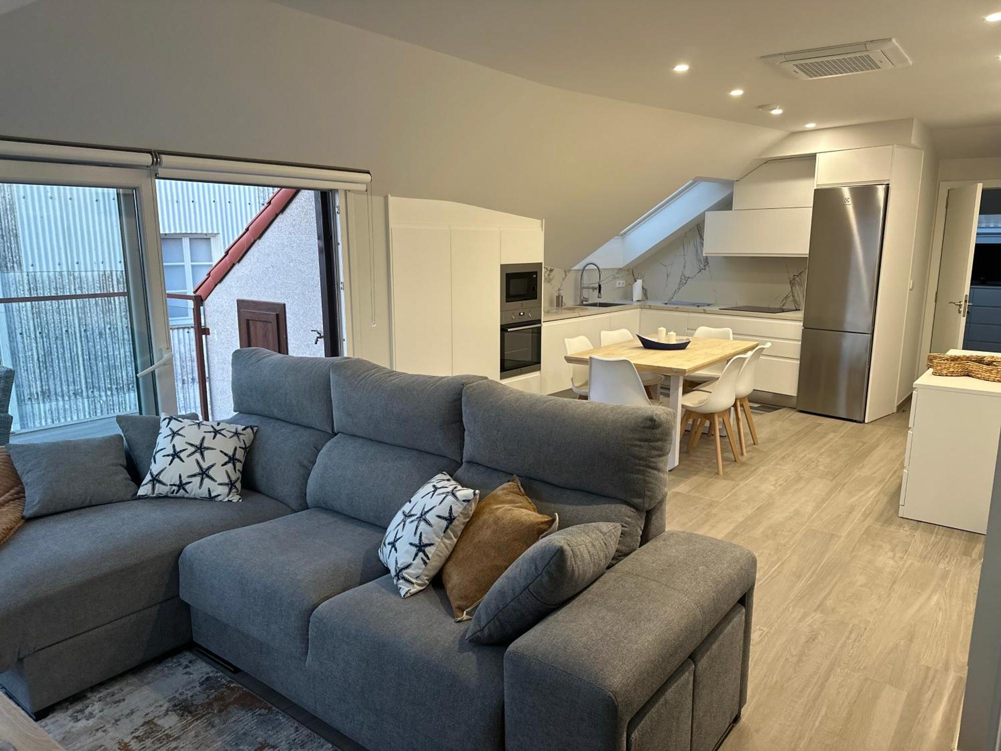 Appartement Atico Mirando O Mar à Porto do Son Extérieur photo