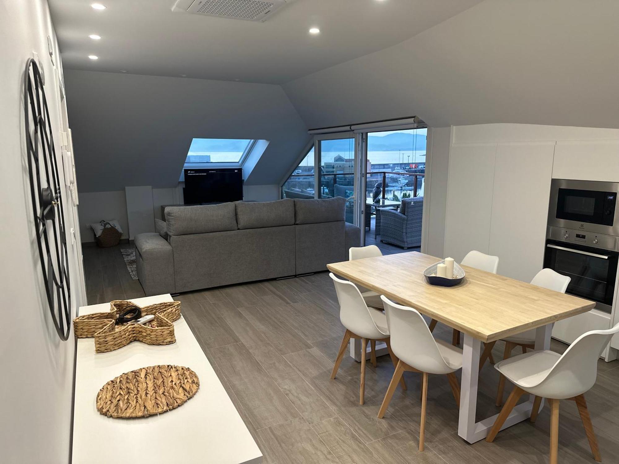 Appartement Atico Mirando O Mar à Porto do Son Extérieur photo
